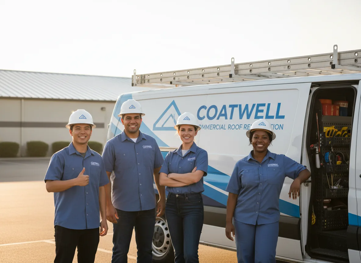 Commercial roof coating company in Fowlerton, TX